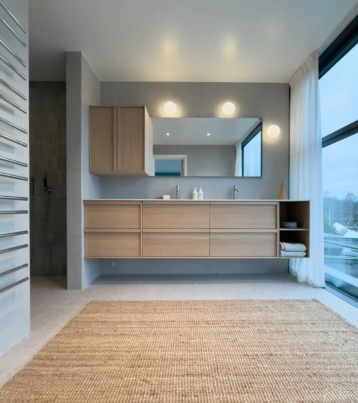 Björkudden, färdig badrumsrenovering