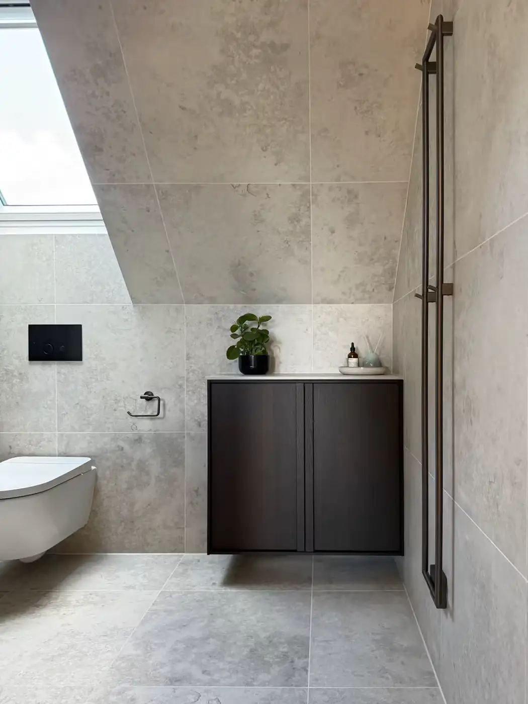 Erstaviken, färdig badrumsrenovering