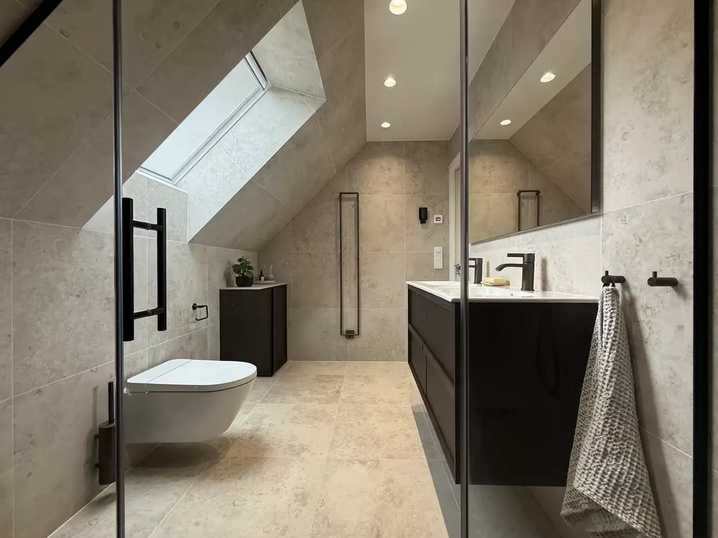 Erstaviken, färdig badrumsrenovering