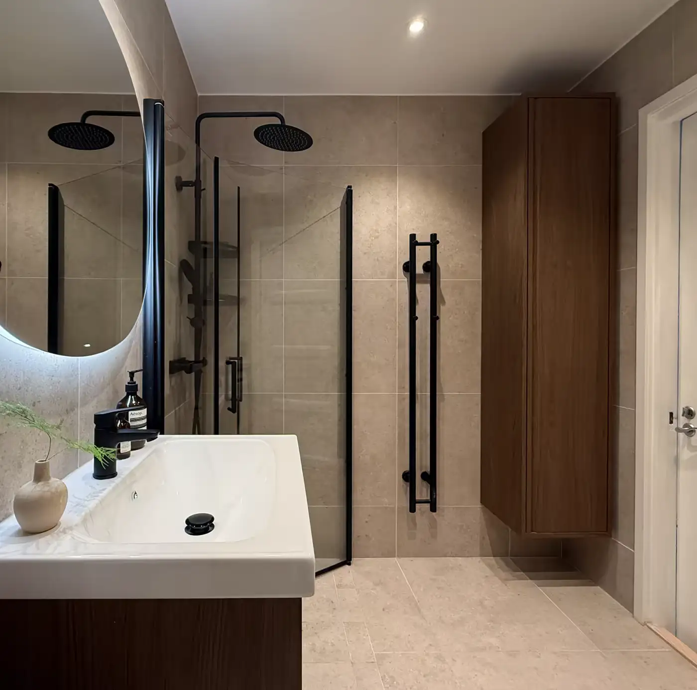 Högaliden, färdig badrumsrenovering